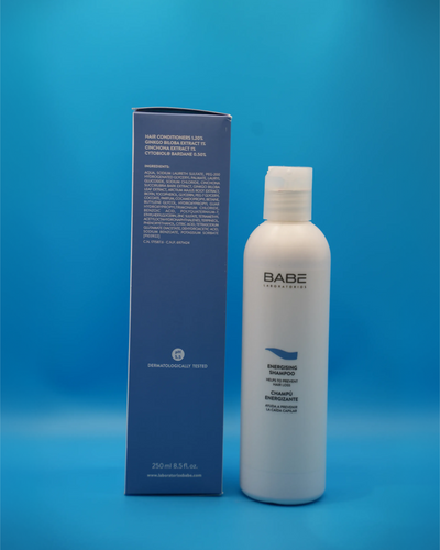 BABÉ Energising Shampoo 250ml – Strengthening Shampoo for Hair Fall-Prone Scalp