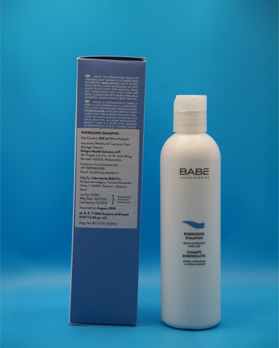 BABÉ Energising Shampoo 250ml – Strengthening Shampoo for Hair Fall-Prone Scalp