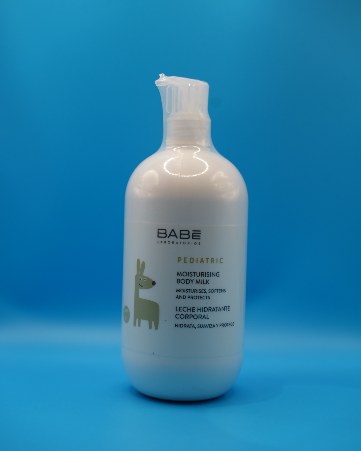 BABÉ Pediatric Moisturising Body Milk 500ml – Daily Hydrating Body Lotion for Babies & Children
