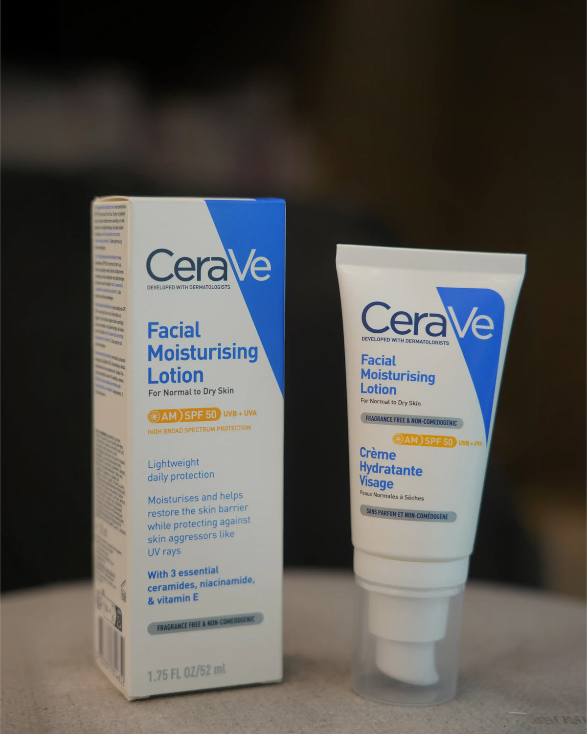 CERAVE FACIAL MOISTURISING LOTION (AM) SPF 50 52ML