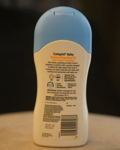 CETAPHIL BABY MOISTURISING BABY OIL 200ML