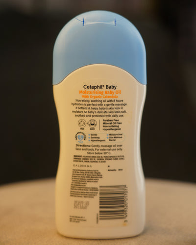 CETAPHIL BABY MOISTURISING BABY OIL 200ML