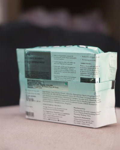 EPIQUE - BIODEGRADABLE BAMBOO MAKE-UP REMOVER WIPES