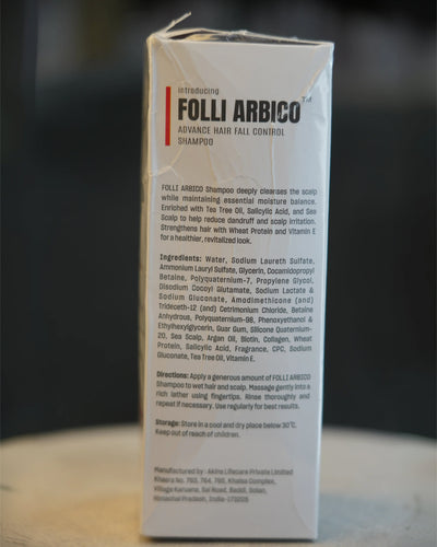 FOLLI ARBICO ADVANCE HAIR FALL CONTROL SHAMPOO 250ML