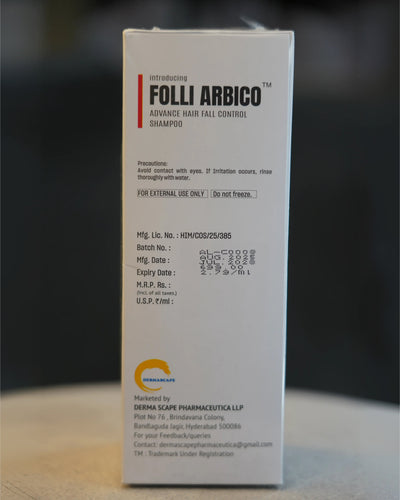 FOLLI ARBICO ADVANCE HAIR FALL CONTROL SHAMPOO 250ML