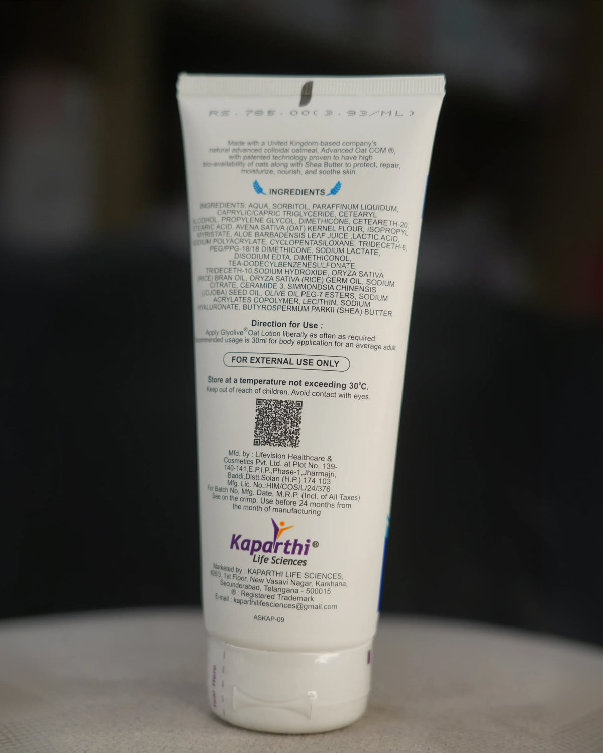 GLYOLIVE OAT LOTION