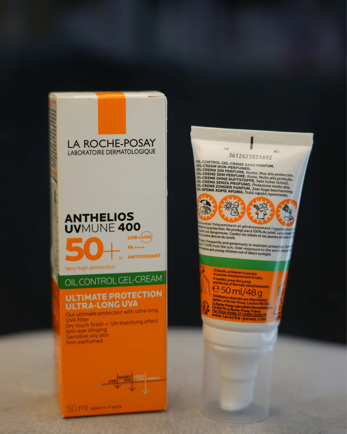 LRP ANTHELIOS UVM GEL-CREAM OIL CONTROL 50ML