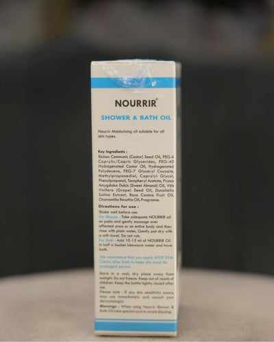 NOURRIR MOISTURISING SHOWER and BATH OIL