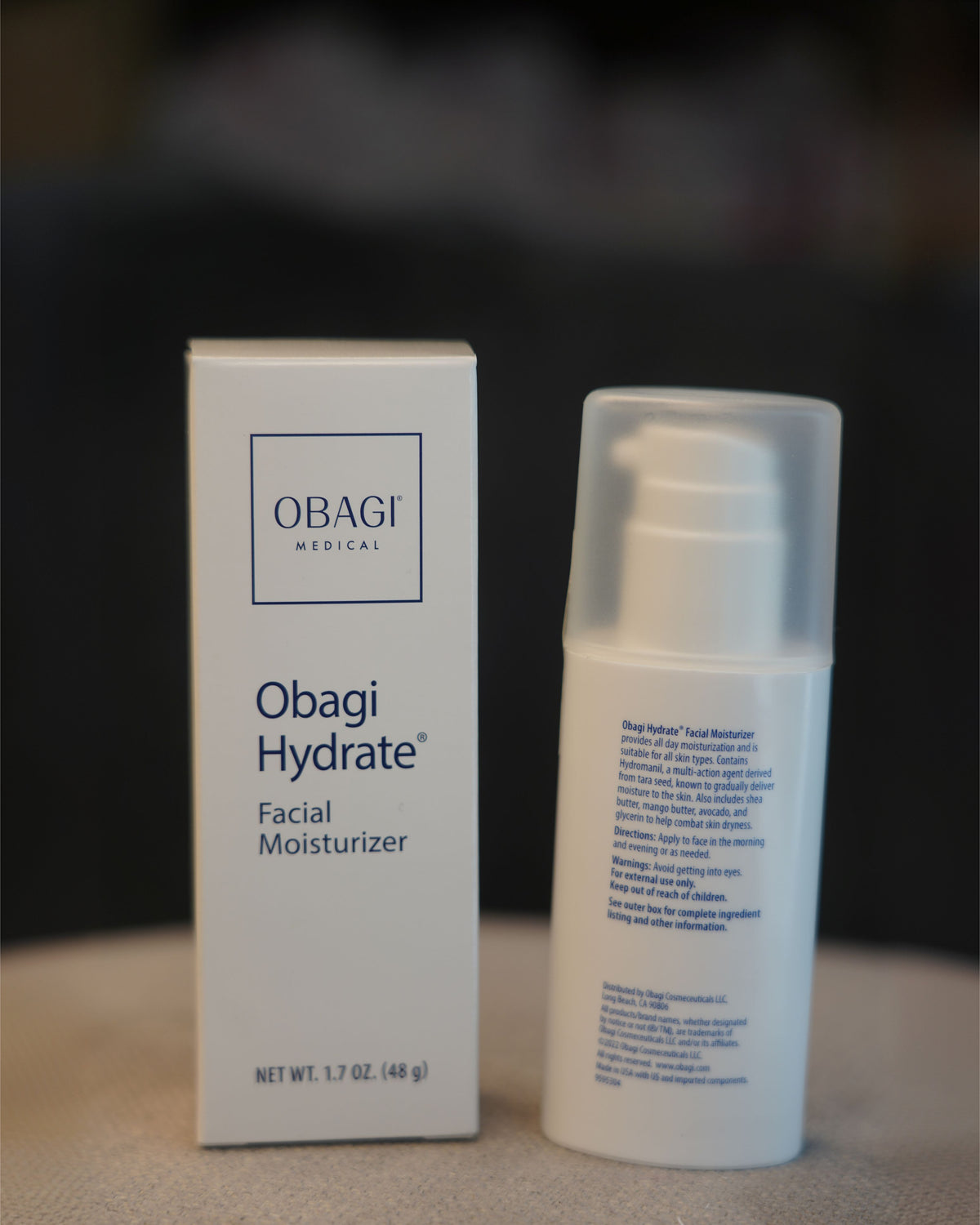 OBAGI NU-DERM HYDRATE FACIAL MOISTURISER