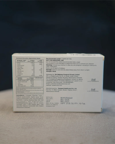 RA NUTRACEUTICAL SKIN HYDRATE TABLET