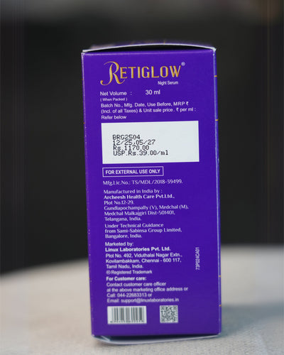 RETIGLOW NIGHT SERUM 30ML