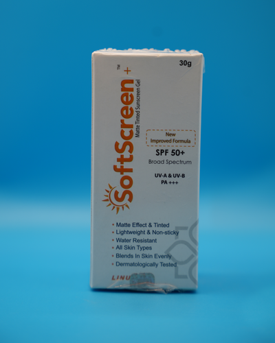 SOFTSCREEN + MATTE TINTED SUNSCREEN GEL SPF 50+