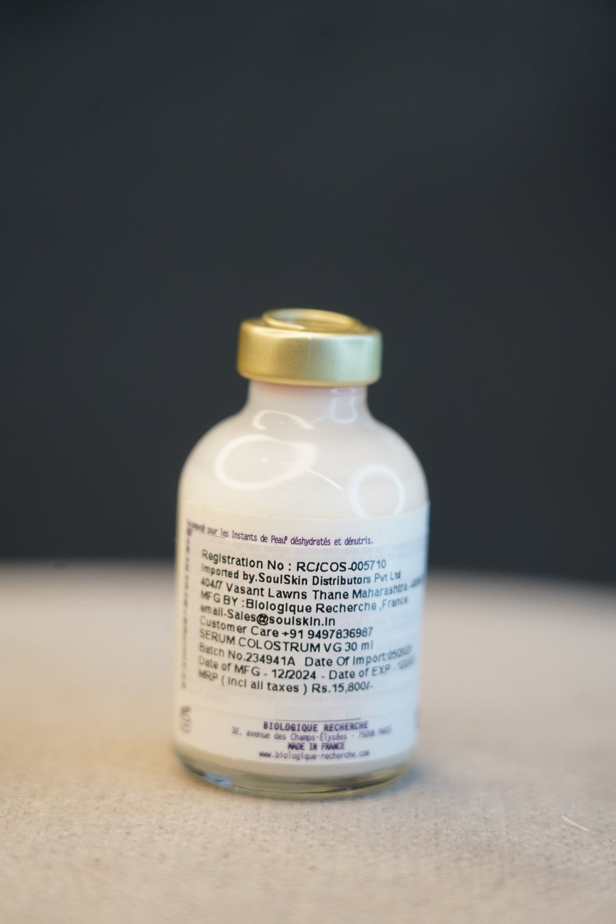BRF COLOSTRUM VG SERUM 30ML (FUNDAMENTAL HYDRATION SERUM +++)